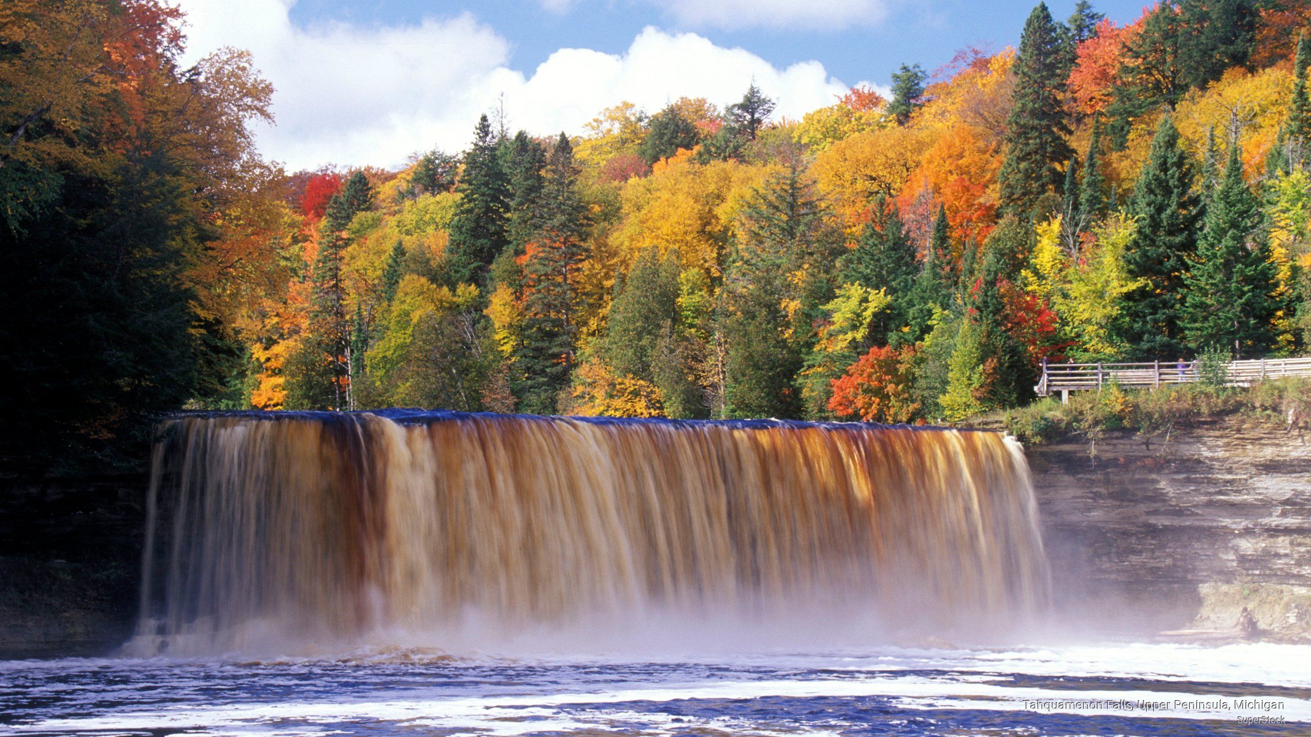 Tahquamenon Falls Michigan Wallpapers Wallpaper Cave 