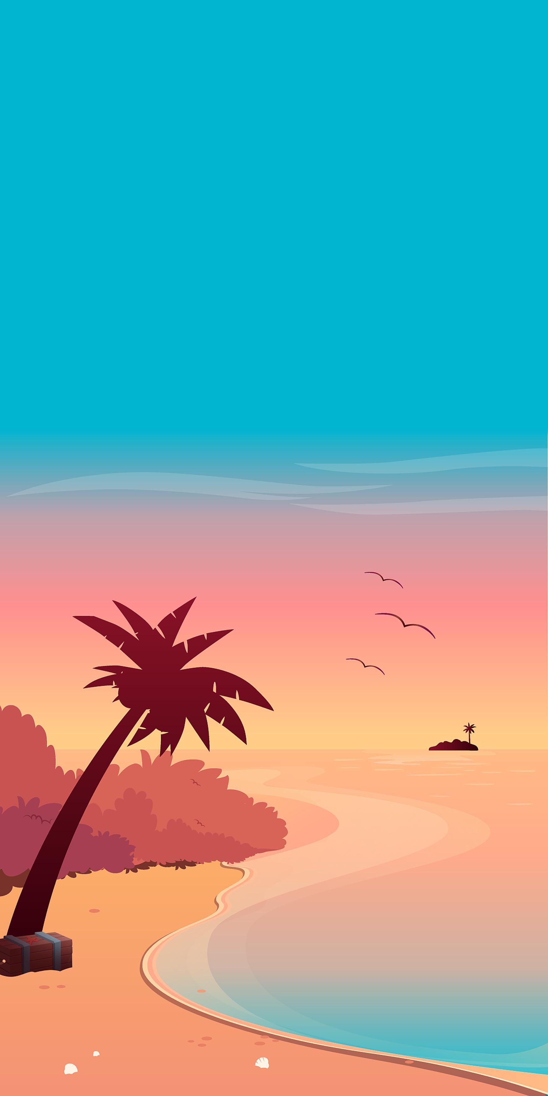 tropical vibe wallpaper