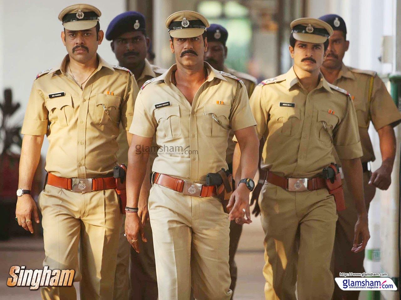 Daily Uniqe Wallpaper: Free* Singham Movie Wallpaper. Movie wallpaper, Bollywood action movies, Men in uniform