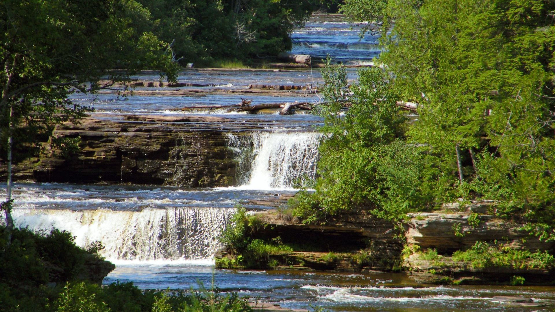 Free download Tahquamenon Falls Michigan Munising falls State