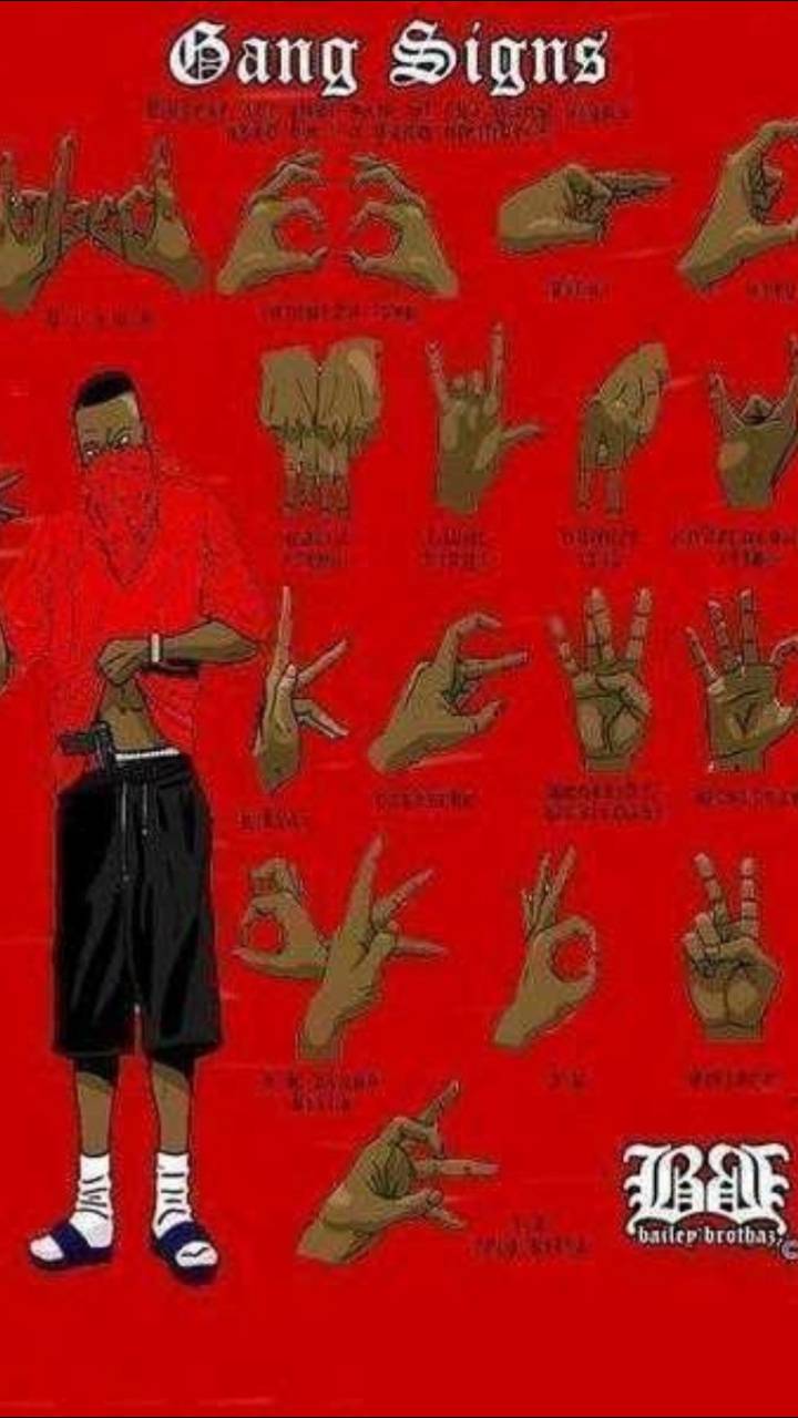 Gang Signs Wallpapers Wallpaper Cave