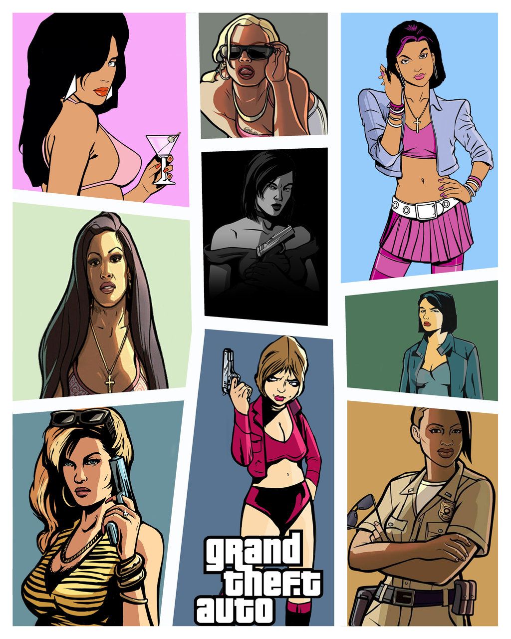 BEAUTIFUL GIRL WALLPAPERS: Grand Theft Auto (GTA) Girls