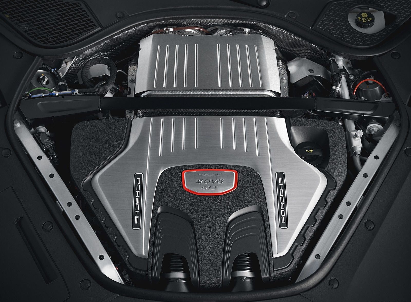 Porsche Panamera GTS 4.0 Litre V8 Biturbo Engine Wallpaper