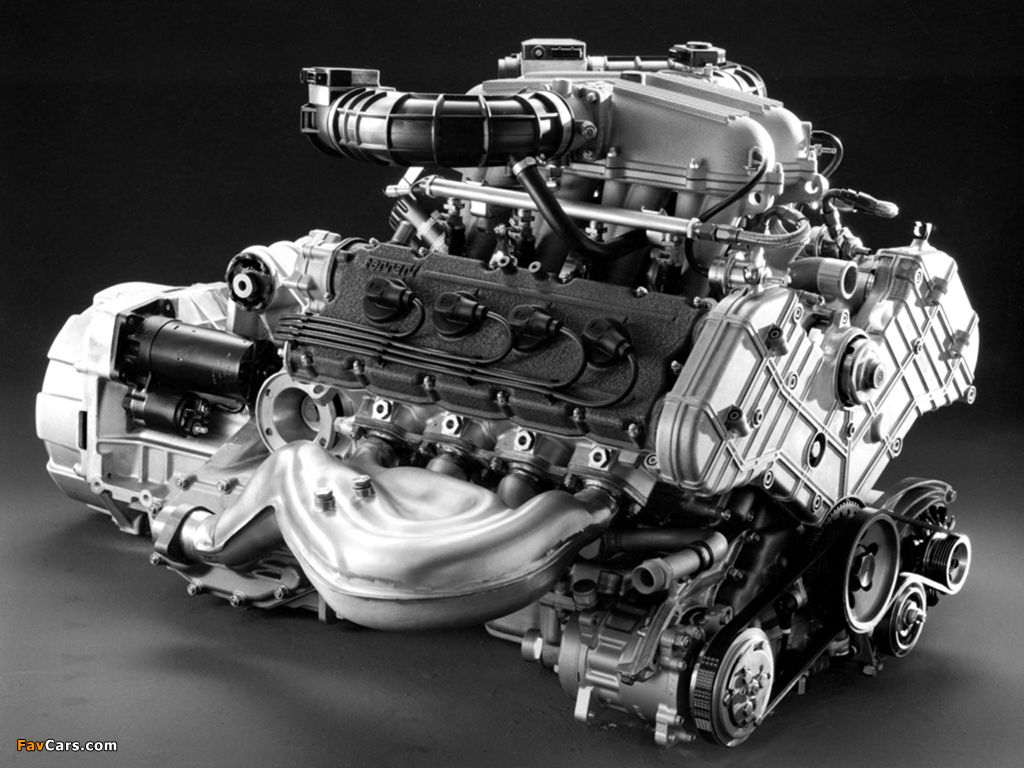 Engines Ferrari F119 V8 wallpaper
