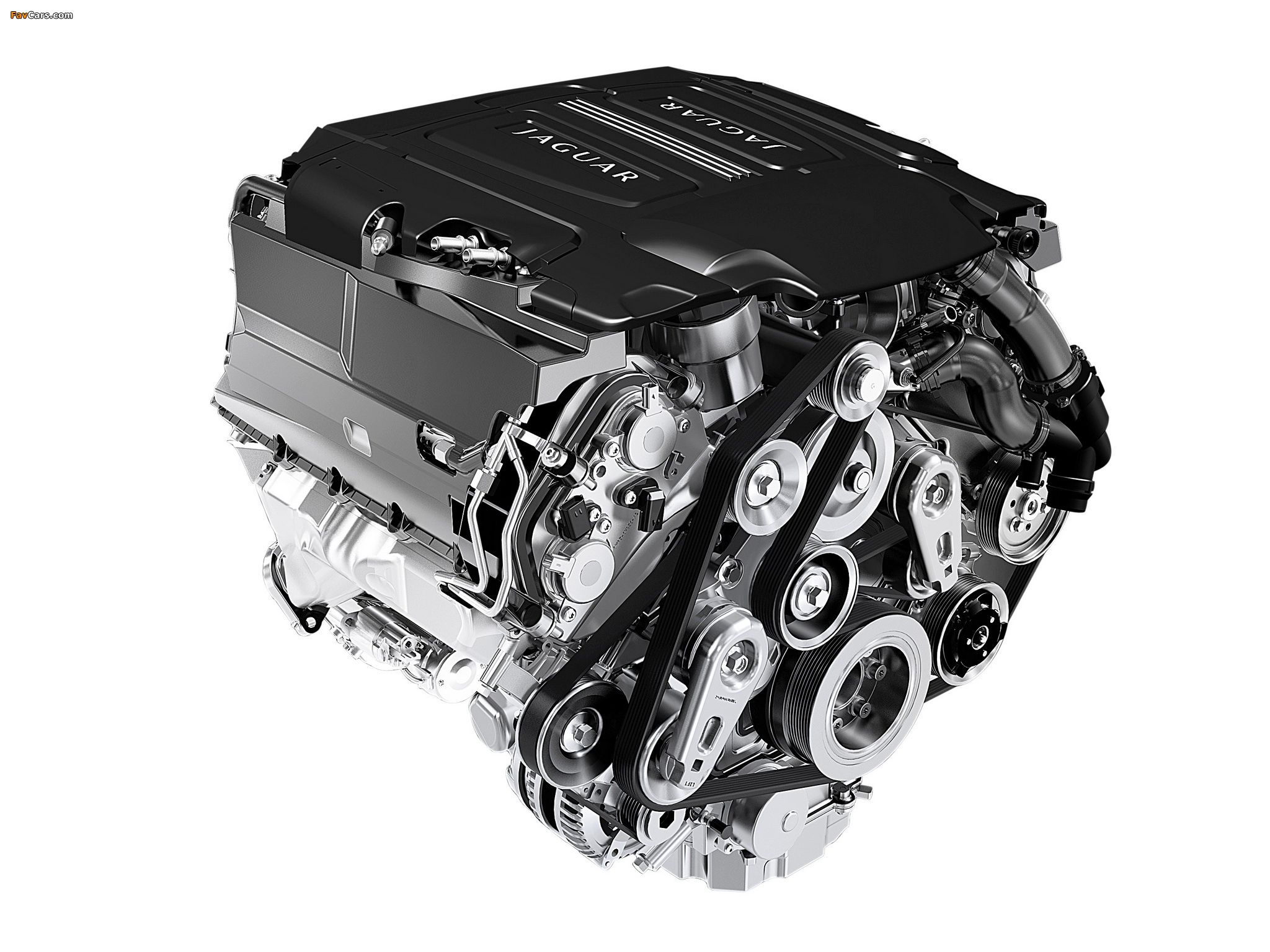 image of Engines Jaguar 5.0L V8 Supercharged (495 hp) (2048x1536)
