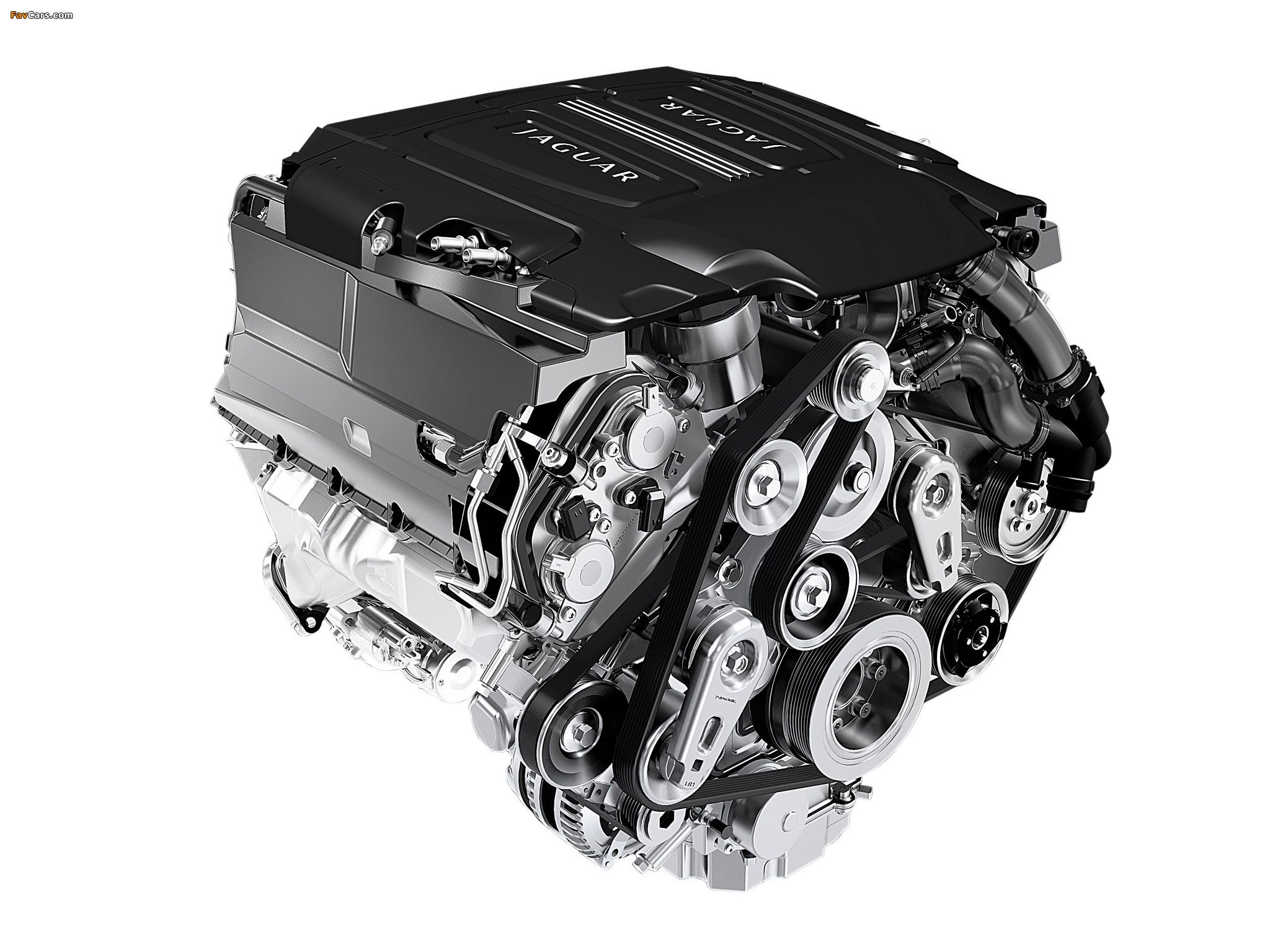 Jaguar 5.0 Supercharged V8 Engine