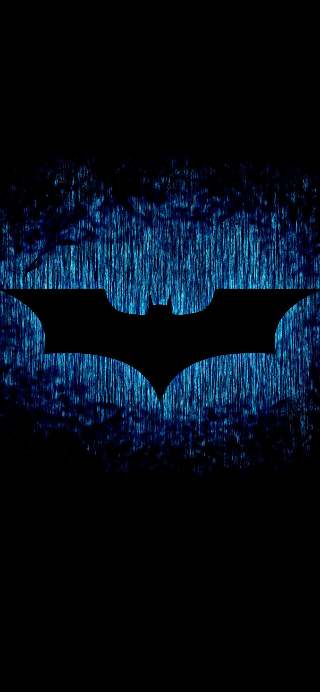 Dark Knight Logo iPhone XS MAX HD 4k Wallpaper, Image