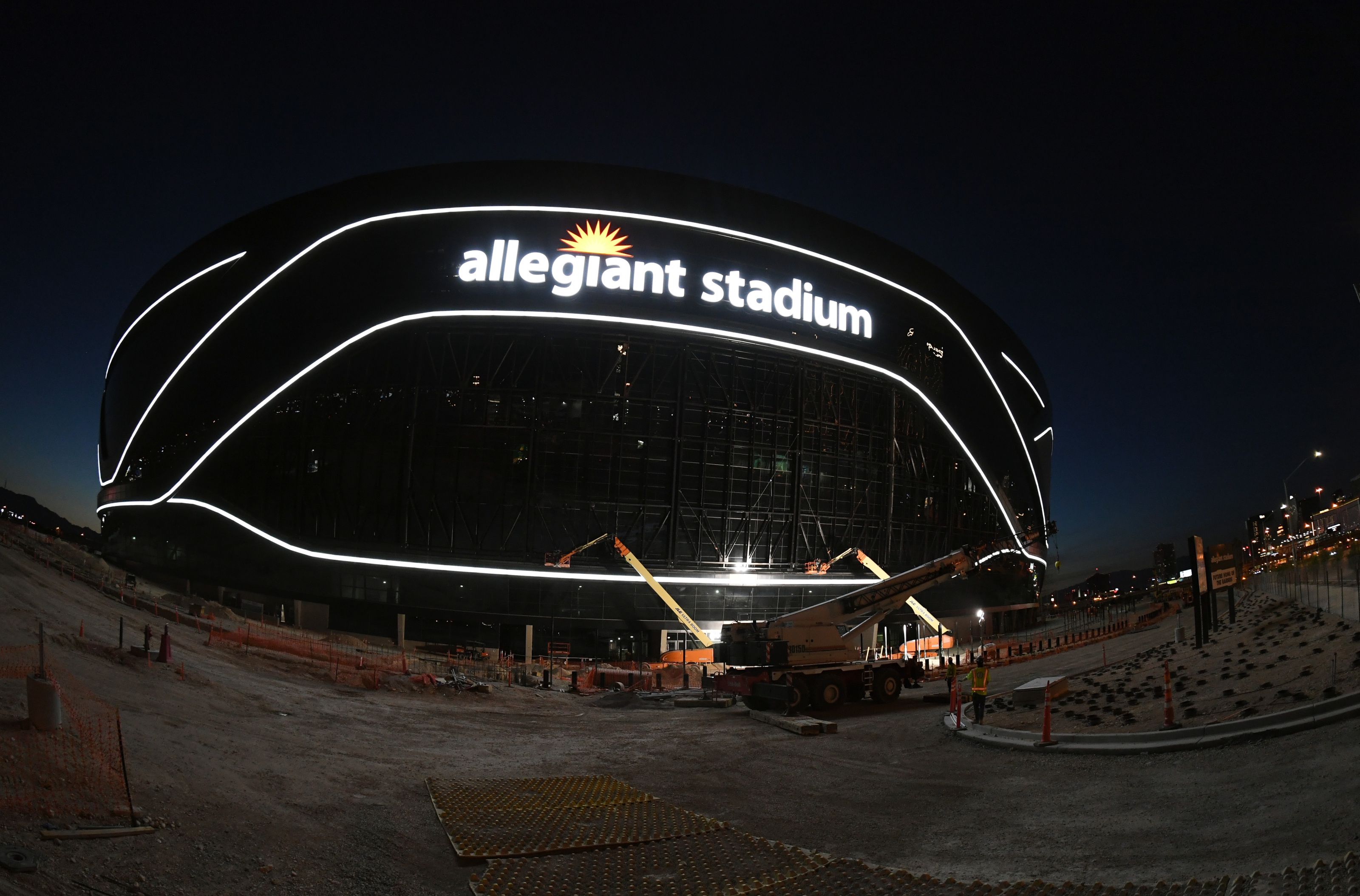 Las Vegas Raiders' Allegiant stadium resembles Roomba or hockey puck