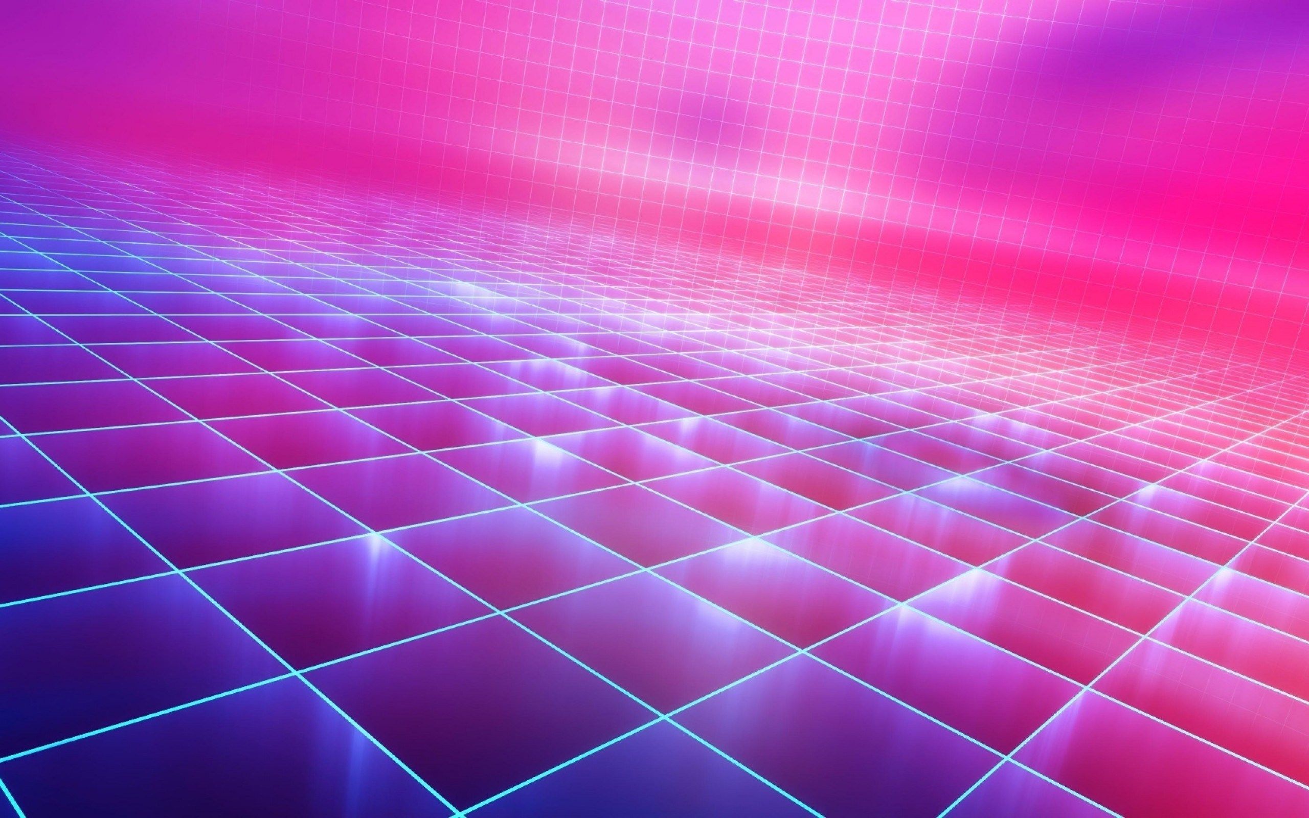 Synth Wave Wallpaper Pink Grid. Best NEW Wallpaper HD
