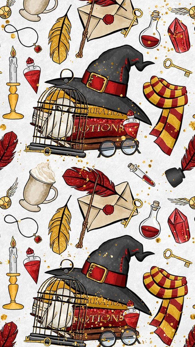 Harry Potter Cartoon Wallpapers - Wallpaper Cave