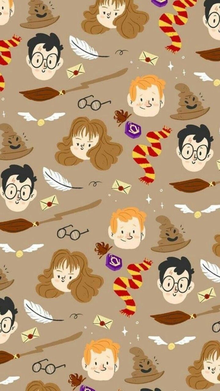 Harry Potter Wallpaper Cartoon