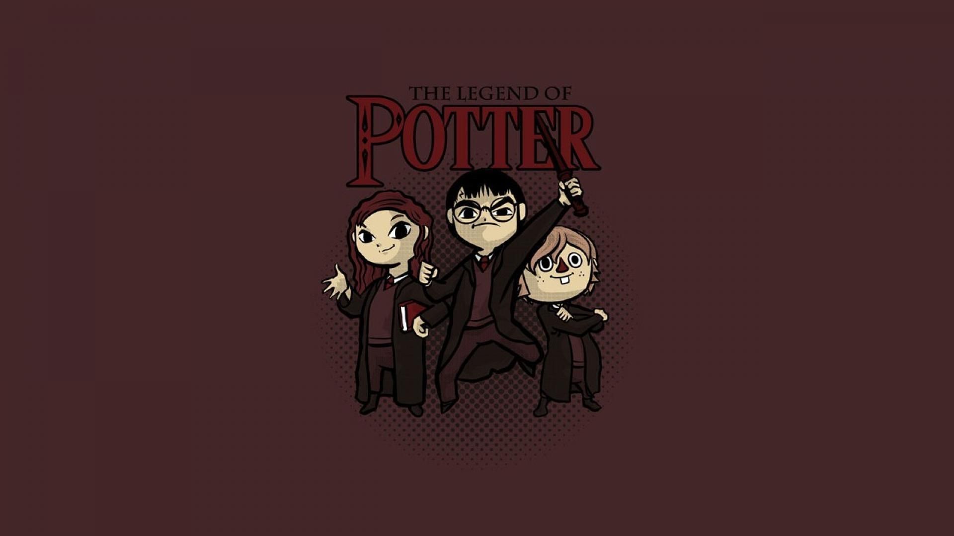 Cute Harry Potter Cartoon Wallpaper Free Cute Harry Potter