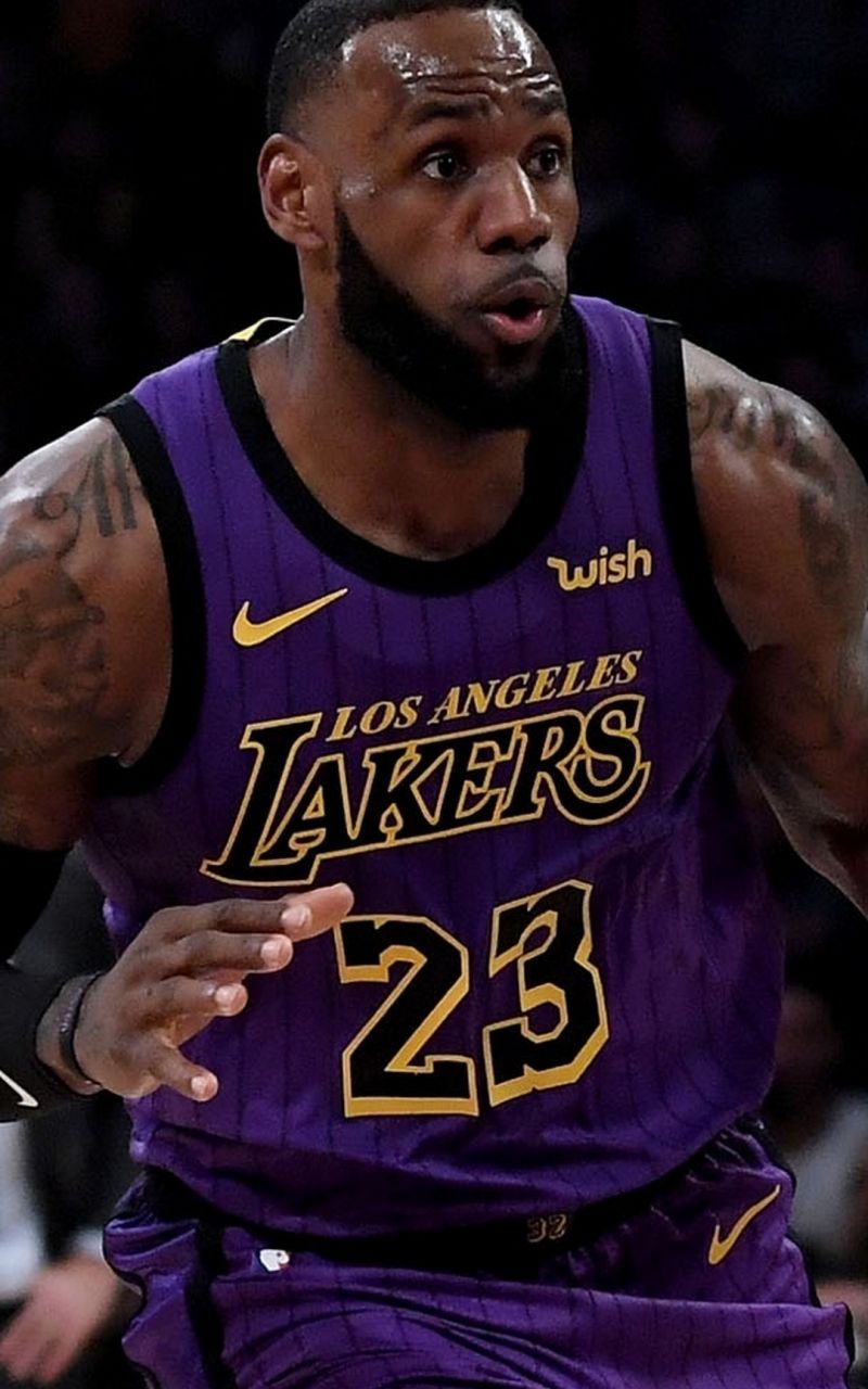 Free download LeBron James LA Lakers Wallpaper iPhone HD 2020
