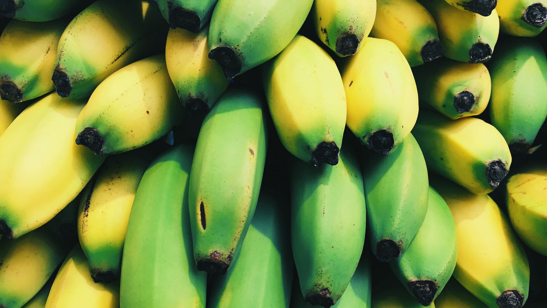 Download wallpaper 1920x1080 bananas, fruits, many full hd, hdtv