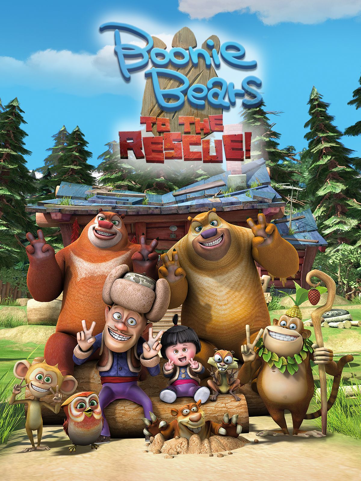 Vision Films Presents Boonie Bears: To the Rescue! on DVD This