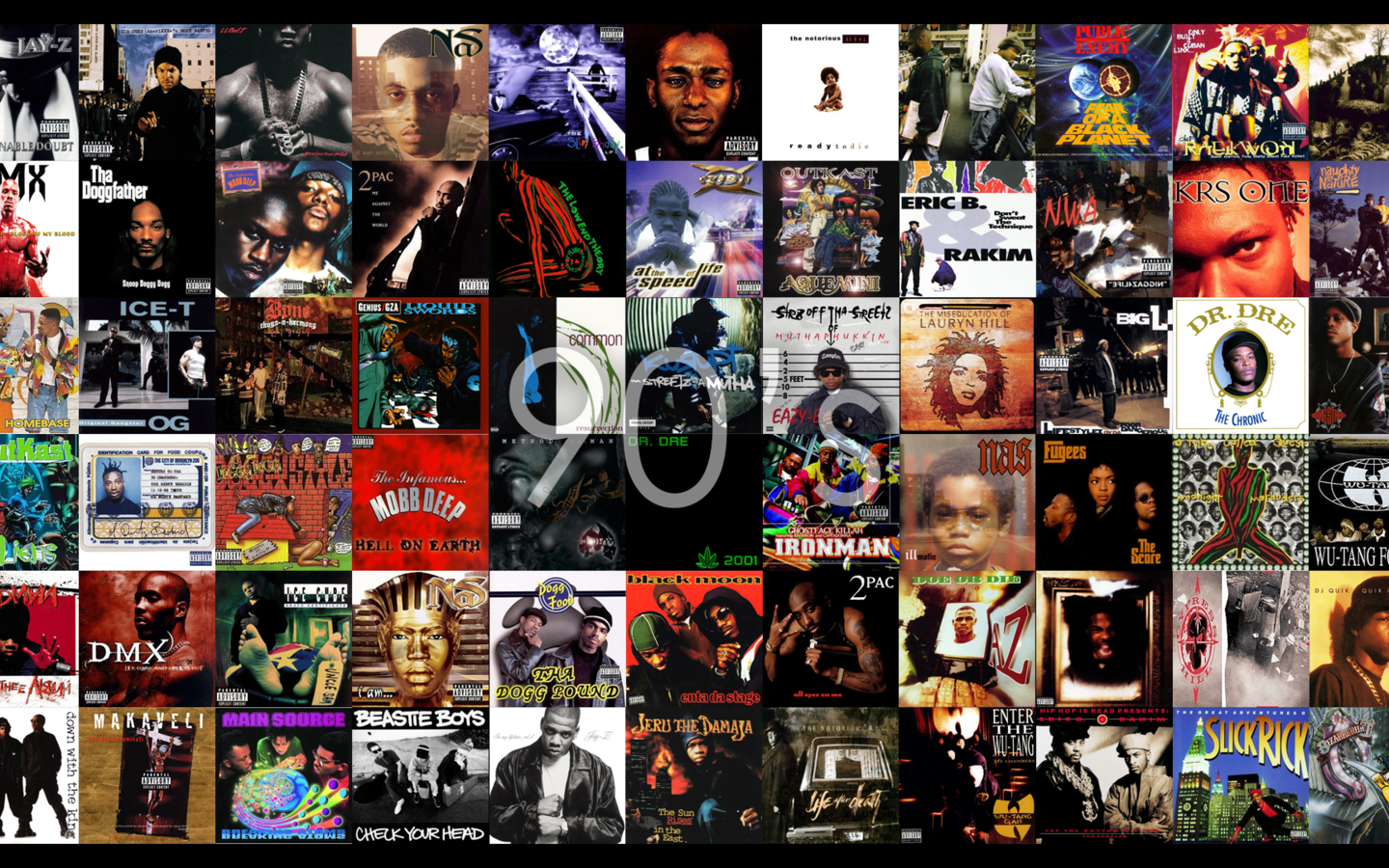 Free download 90s Hip Hop Album Covers 1080p
