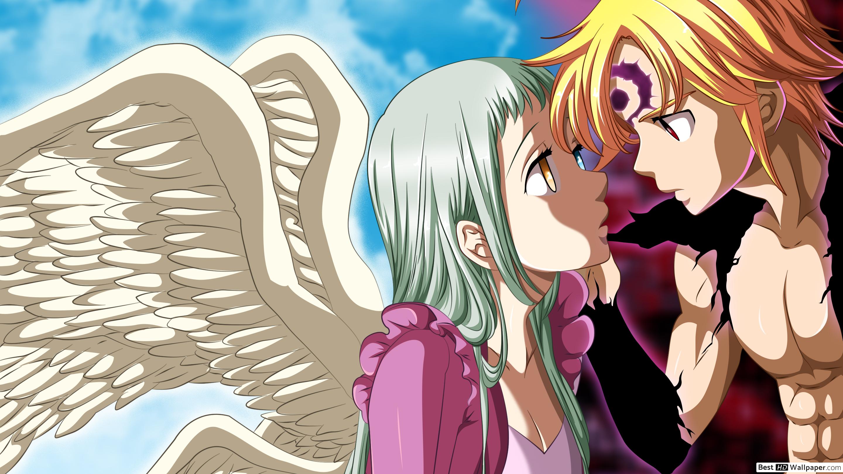 The Seven Deadly Sins Liones (Arc Angel) & Meliodas