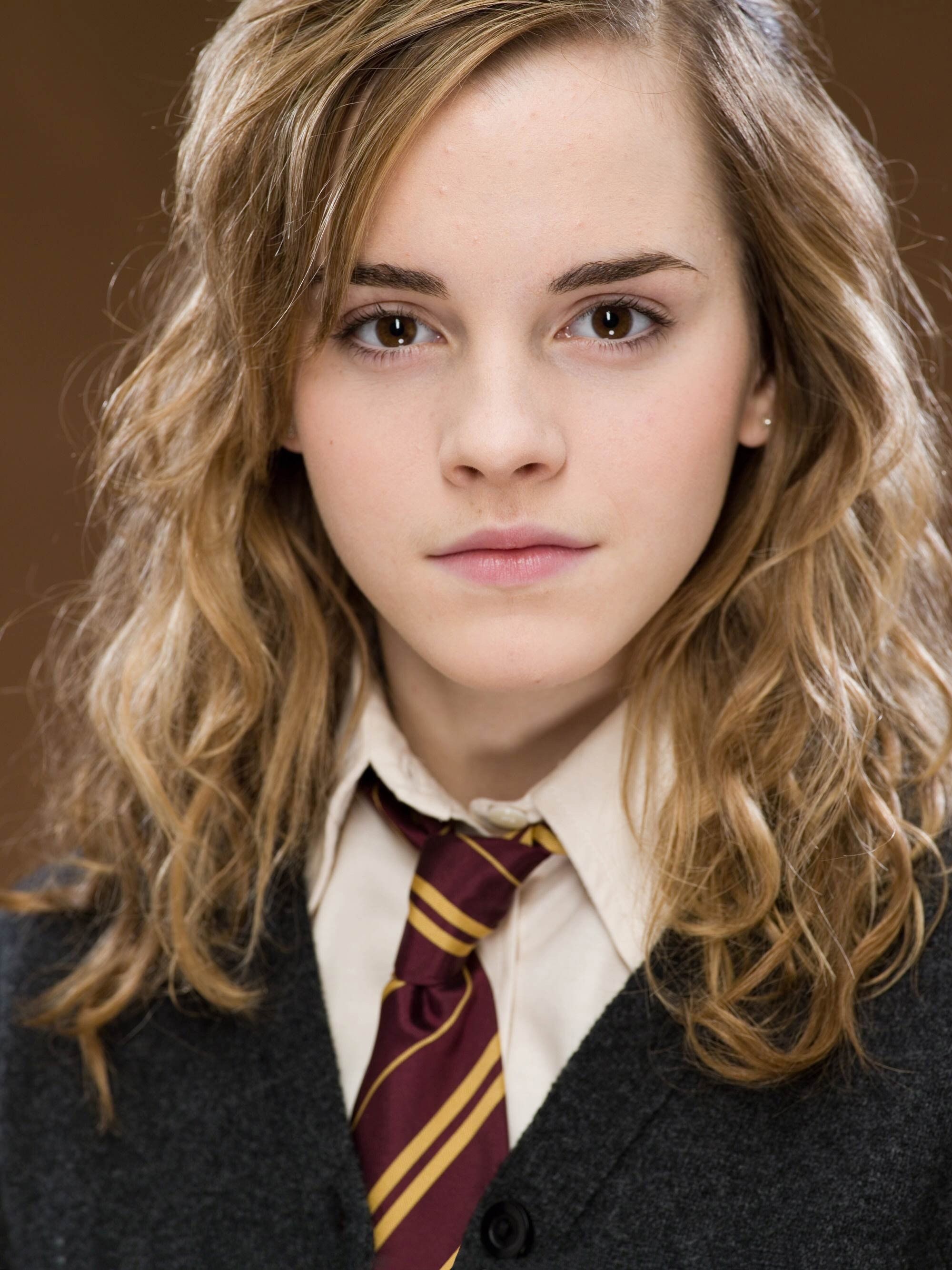 Emma Watson, #tie, #actress, #Hermione Granger, #children, #blonde, #brown eyes, #face, #Harry Potter, wallpaper. Emma watson harry potter, Harry potter characters, Hermione granger costume