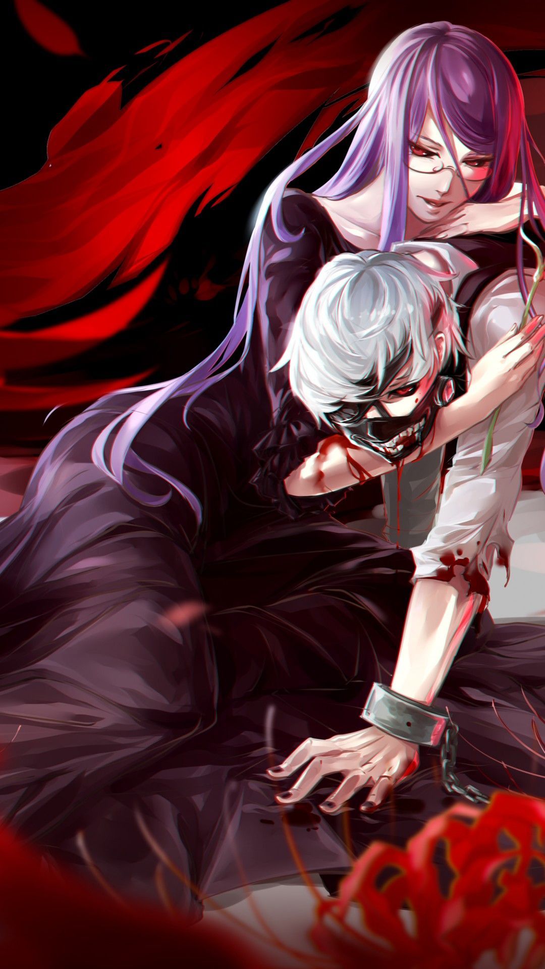Tokyo Ghoul Rize Wallpaper Desktop Background Cinema Wallpaper