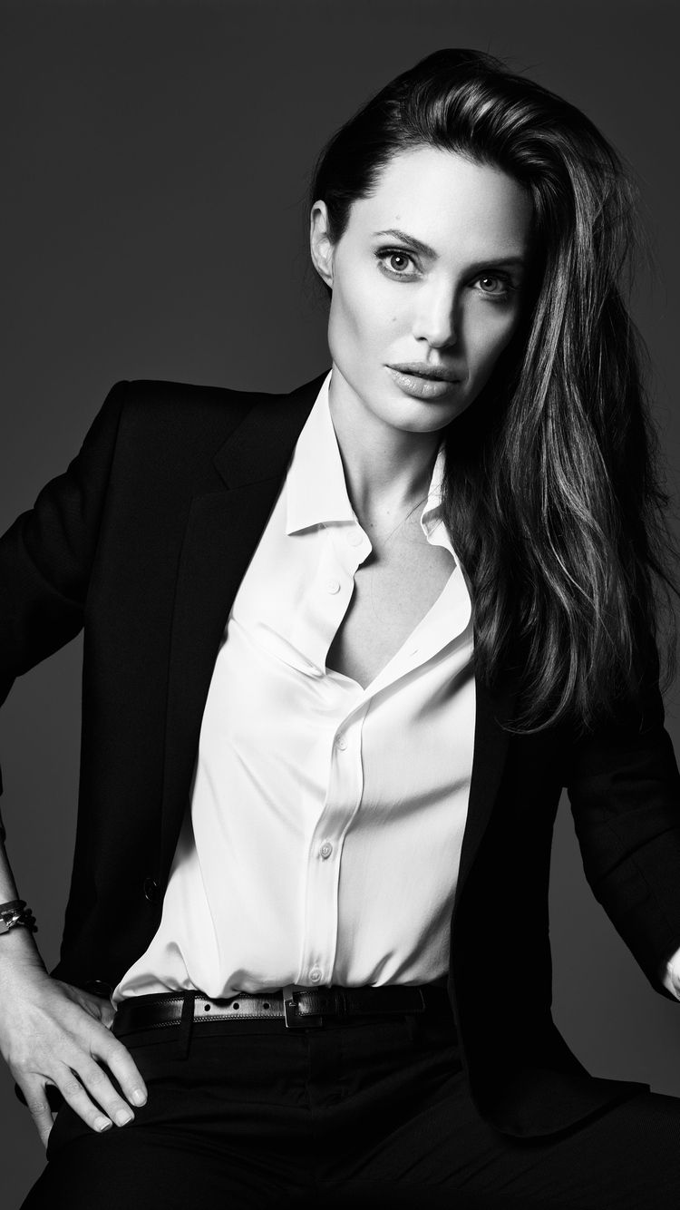 Angelina Jolie Elle 2018 iPhone 6, iPhone 6S, iPhone 7 HD