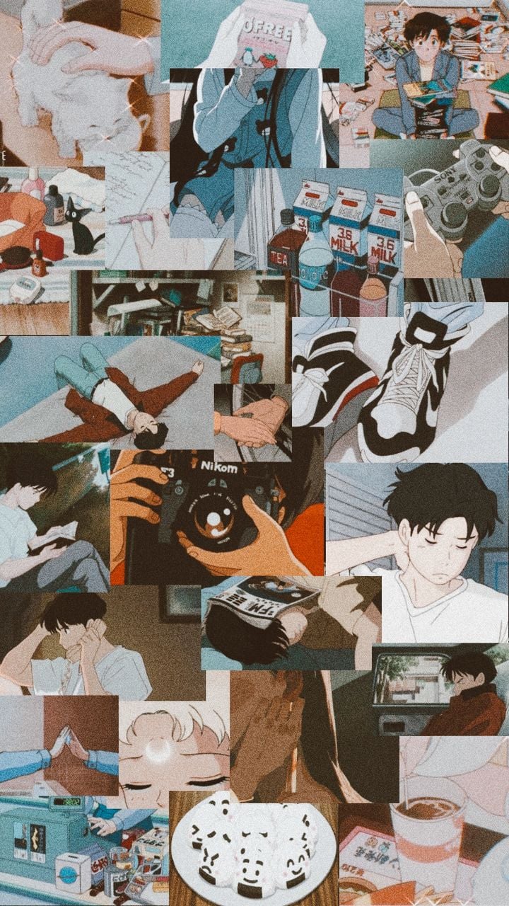 Anime Collage 𝘼𝙚𝙨𝙩𝙝𝙚𝙩𝙞𝙘   HD Sauce  Anime Wallpaper  Facebook