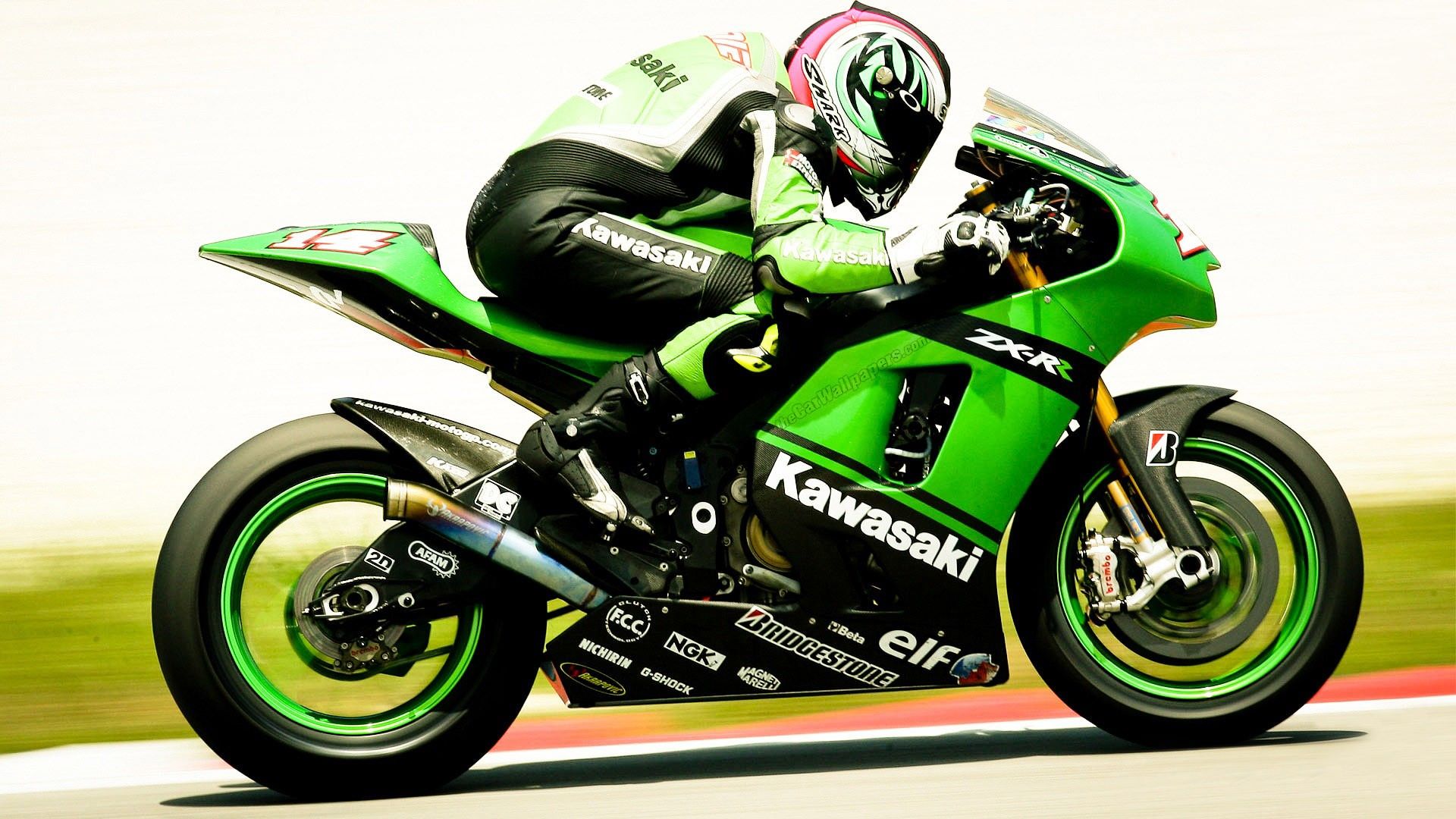 Kawasaki Racing Wallpaper Free Kawasaki Racing Background