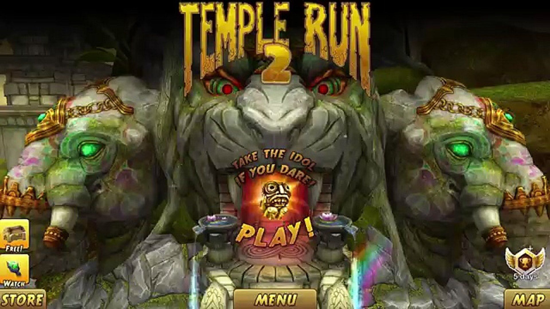 Temple Run 2 All 5 Maps Play Lost Jungle. Blazing Sand. Spooky