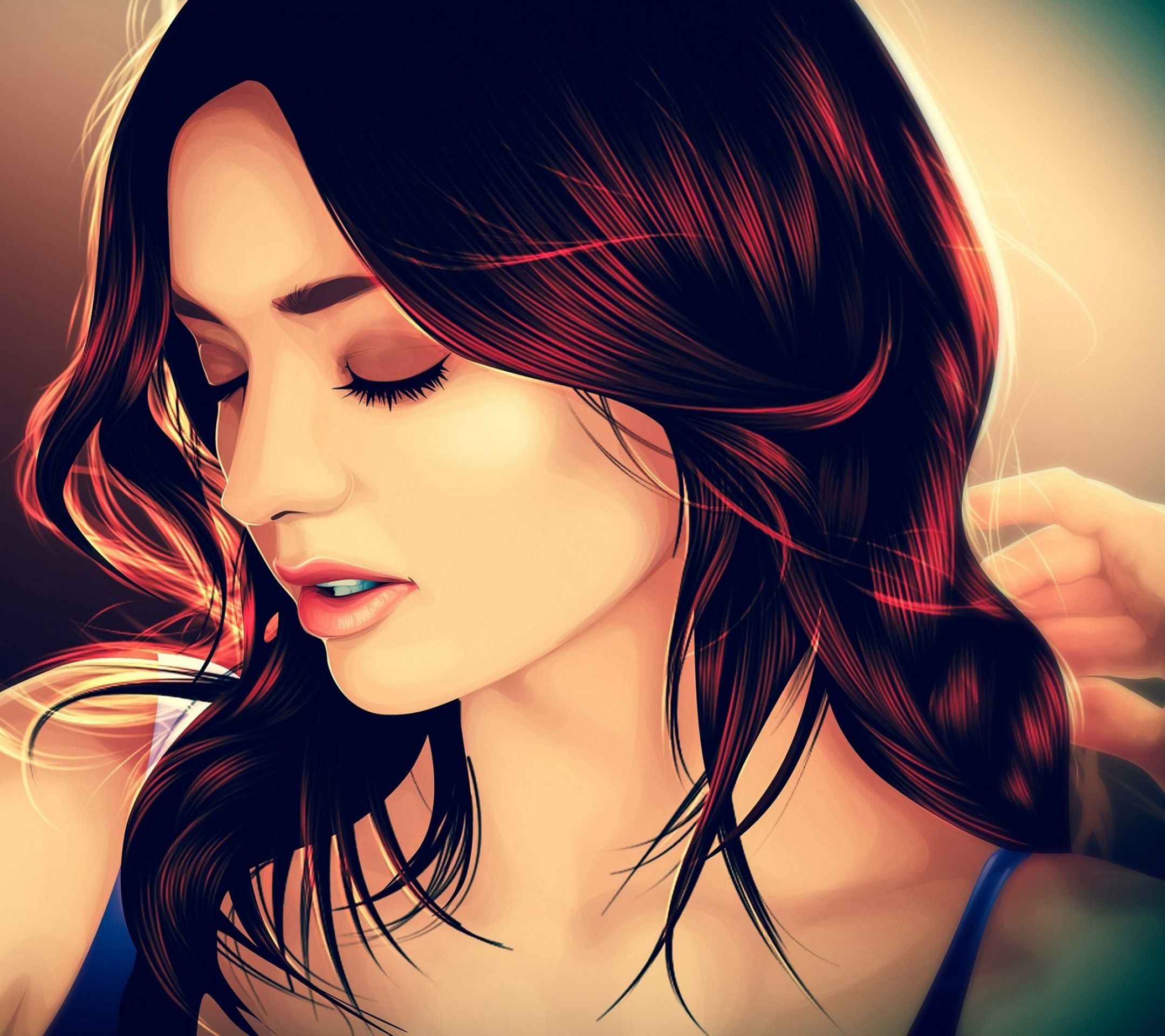 Beautiful Art Girl Wallpapers - Wallpaper Cave