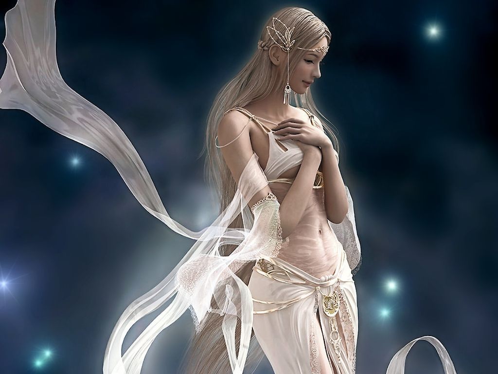 goddess image., Goddess Of Light 2 Wallpaper