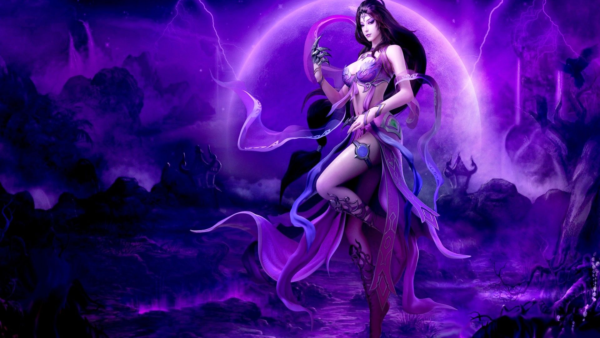 Gorgeous Goddess Wide Wallpaper 518684, Wallpaper13.com