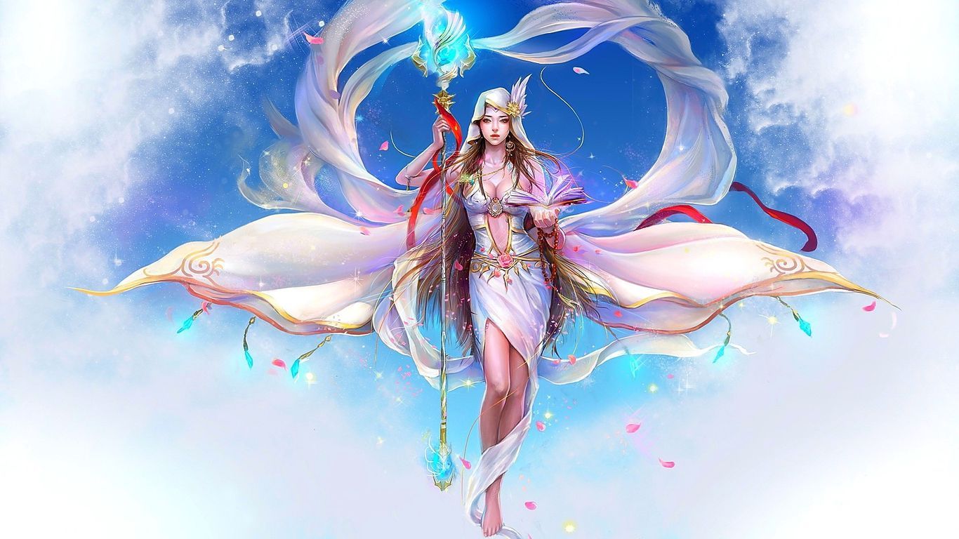 Goddess Of Wisdom Art