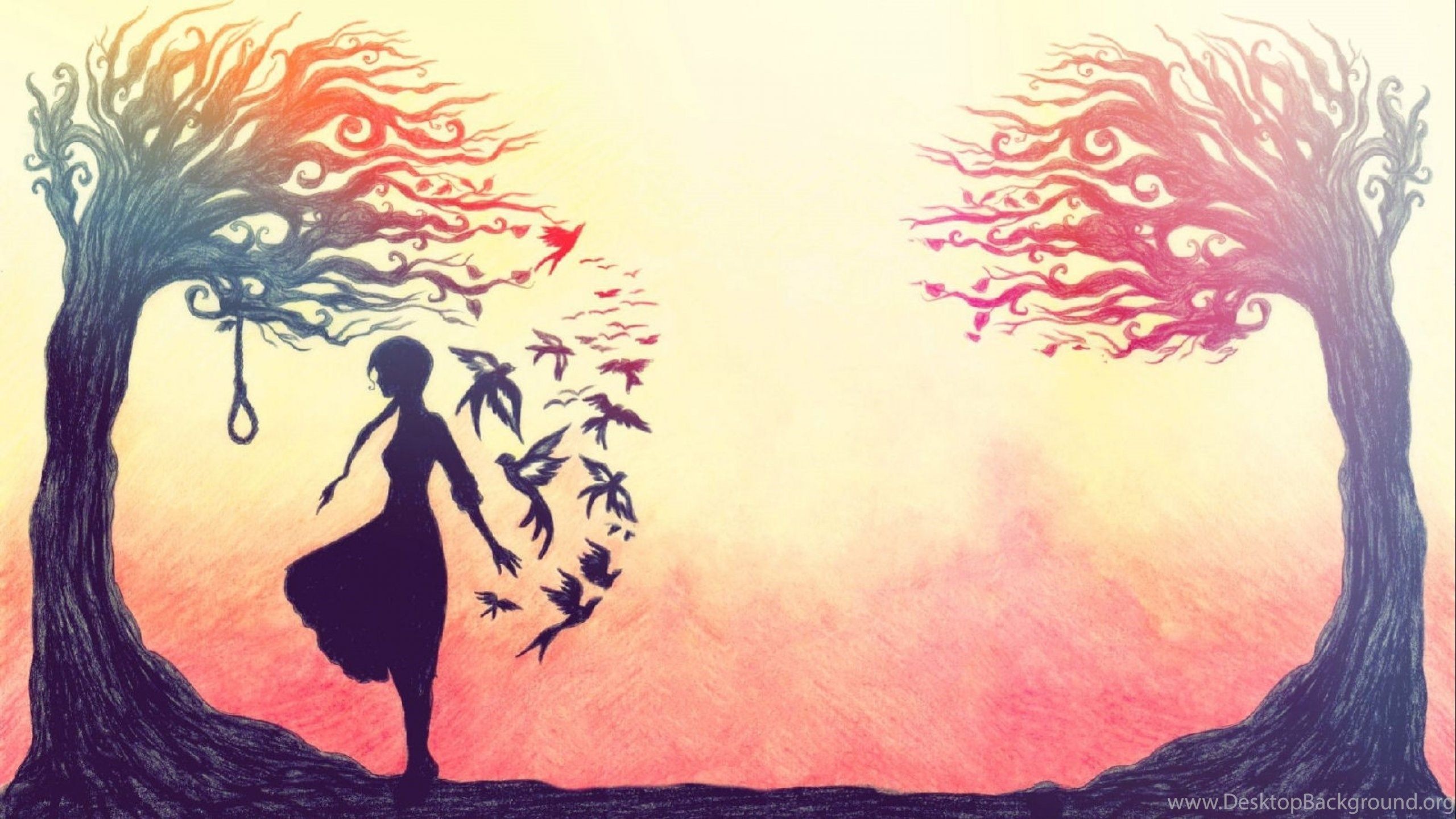 Artistic Art Artwork Women Female Girl Girls Woman Wallpaper