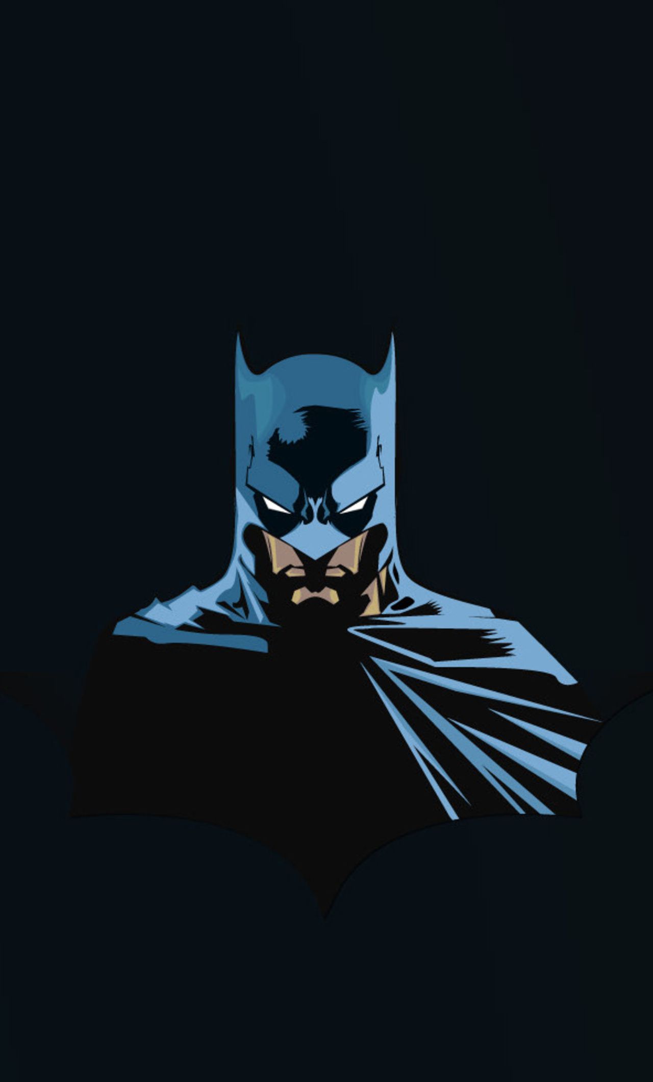 Batman Minimalism HD iPhone HD 4k Wallpaper, Image