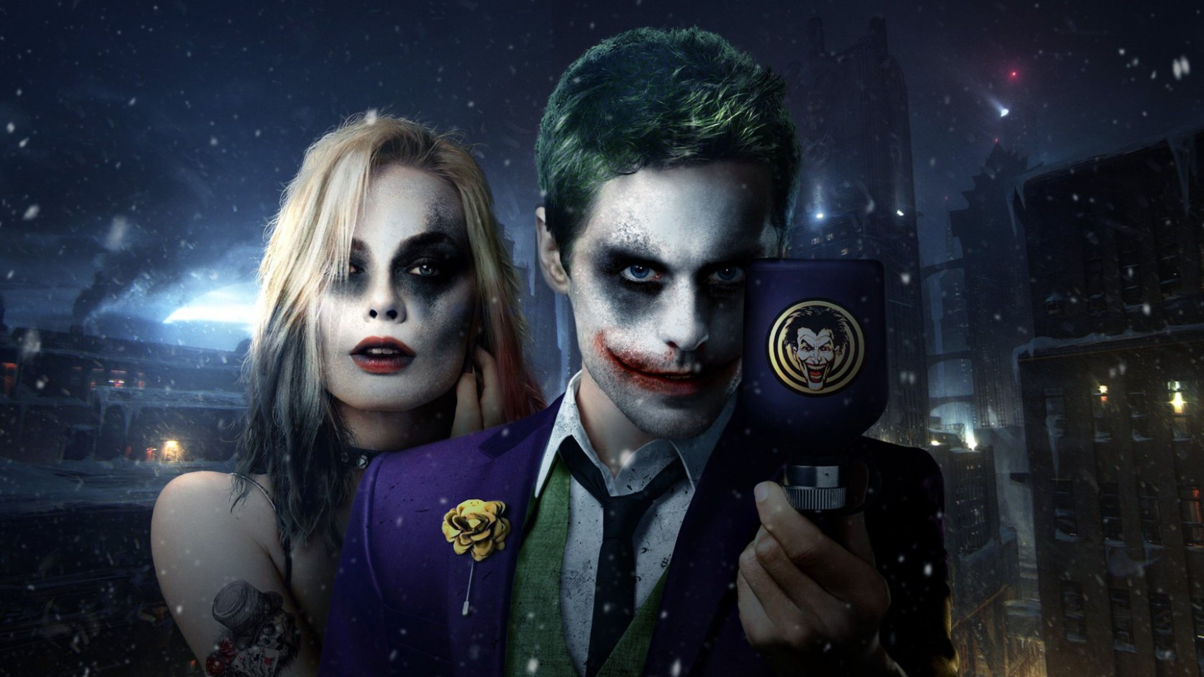 Joker and Harley Wallpaper