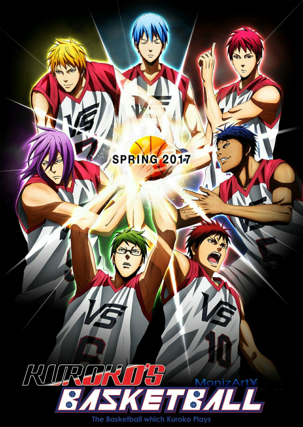 Kuroko no basket Last game wallpaper 1080p by MonizArt¥. Kuroko no basket, Kuroko, Kuroko's basketball