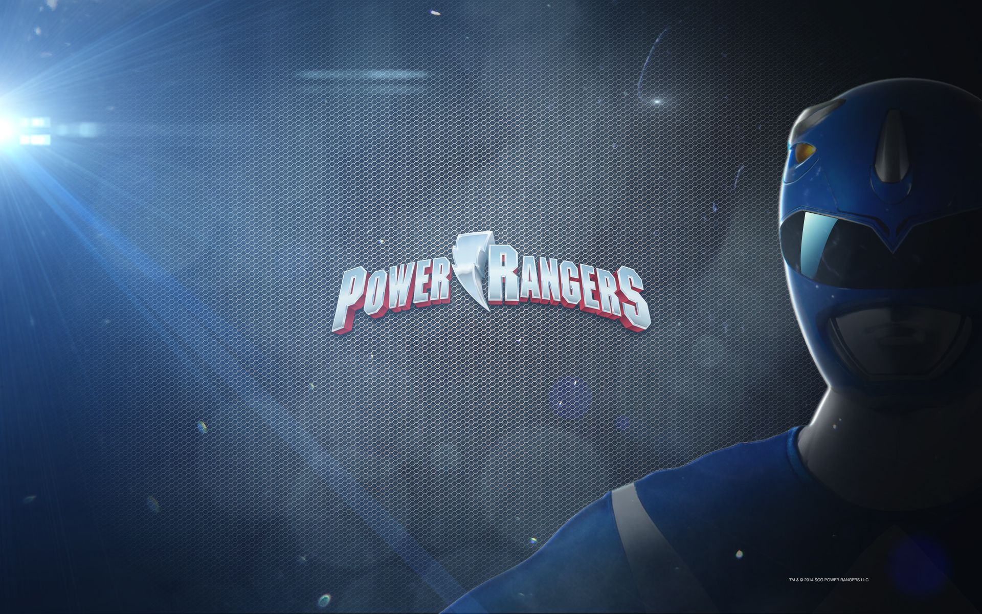 Power Rangers Wallpaper: Mighty Megaforce Blue. Fun Desktop