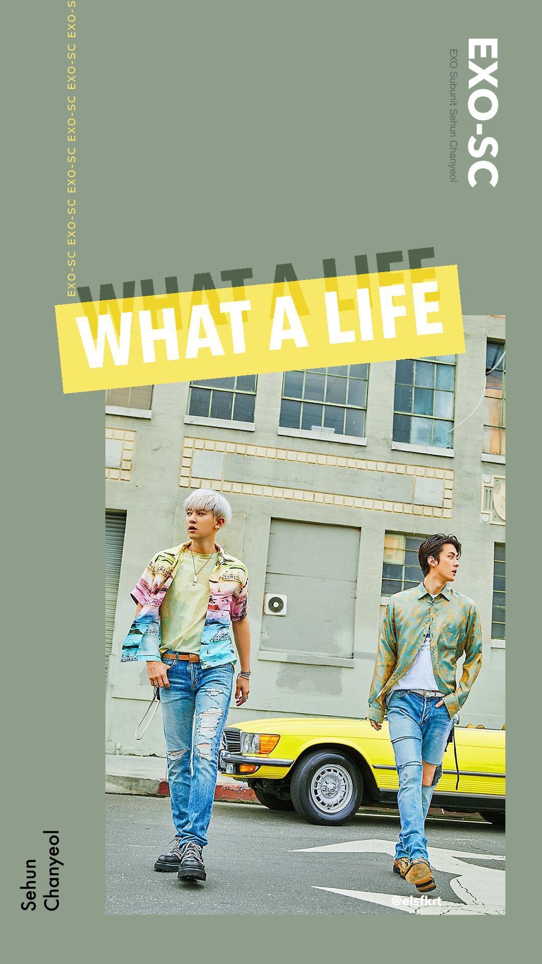 EXO SC What A Life Phone Wallpaper Or Lockscreen. EXO SC Debut