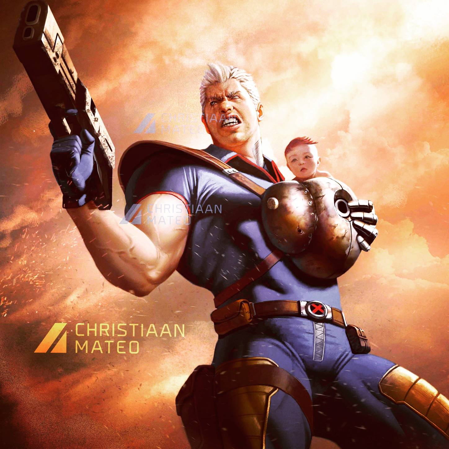 Cable (Nathan Summers)-Men Anime Image Board