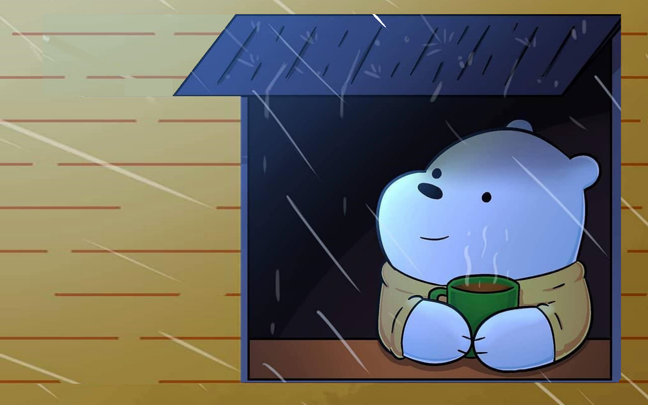 Here Have My Desktop Background Bare Bears Sad Quotes