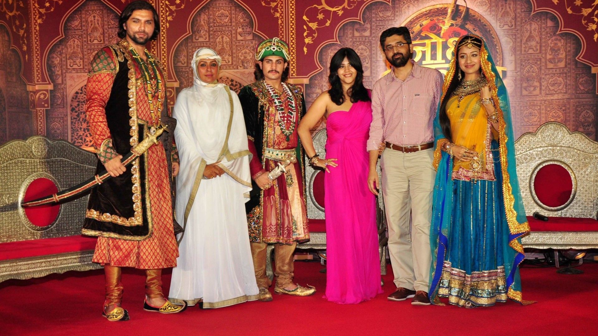 Download 1920x1080 Jodha Akbar Colors Hindi TV Serial All Cast