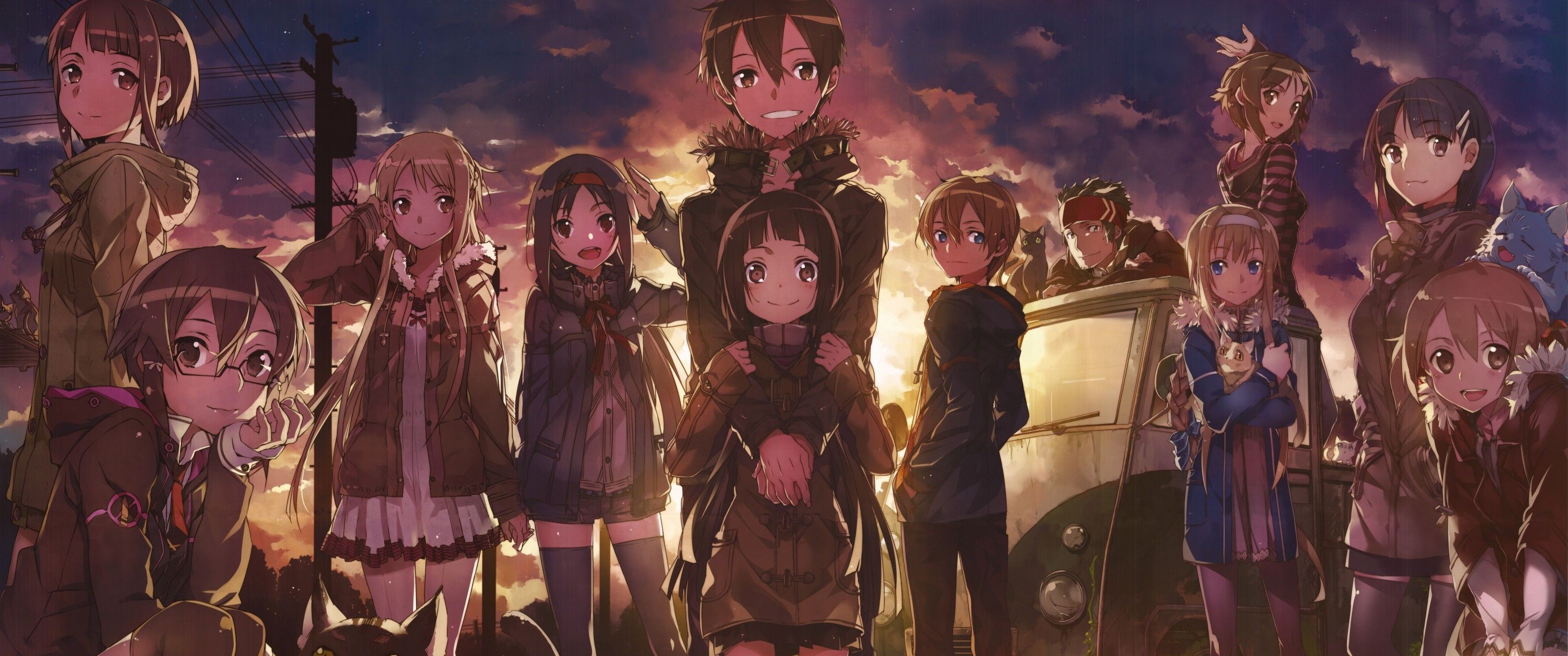 Download 3440x1440 Sword Art Online: Alicization, Kirigaya Kazuto