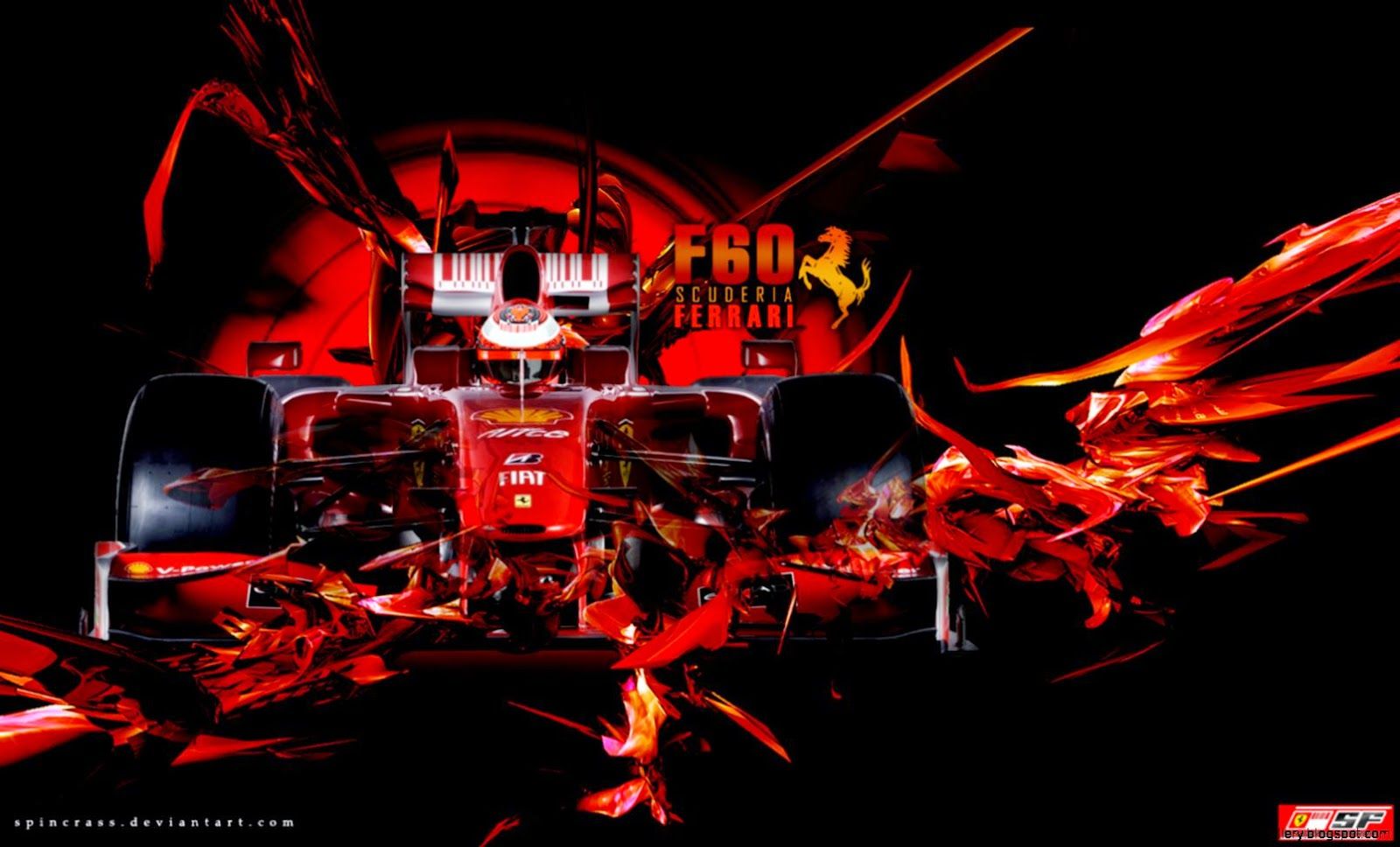 Ferrari F1 Art Wallpaper HD. Background Wallpaper Gallery