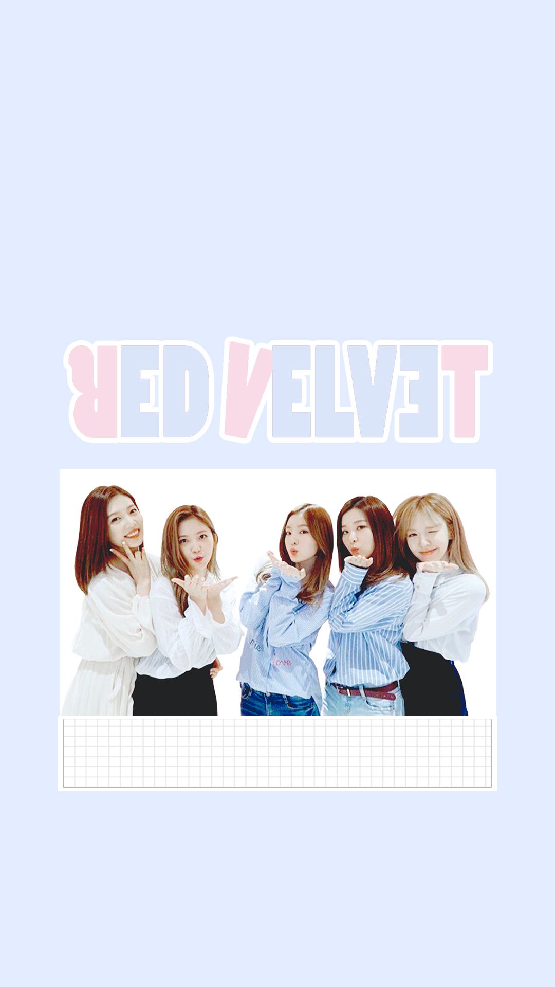 Red Velvet Pastel Wallpaper