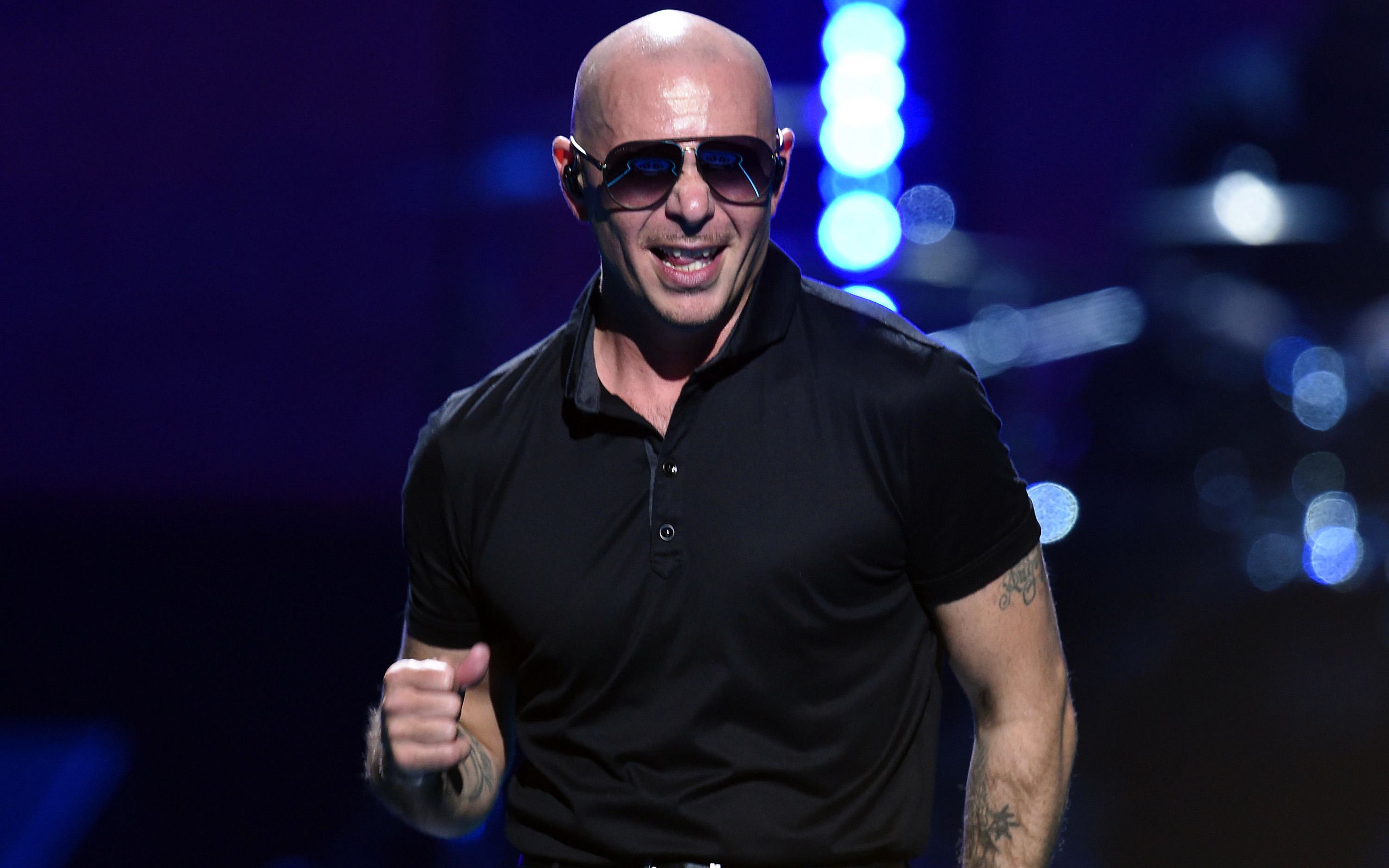 Download wallpaper Pitbull, concert, american singer, Armando