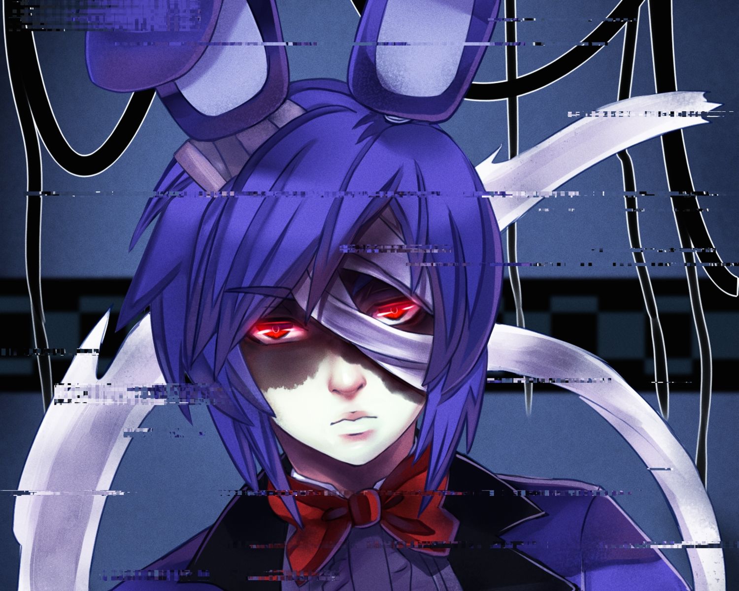 all male animal ears anthropomorphism bonnie five nights at