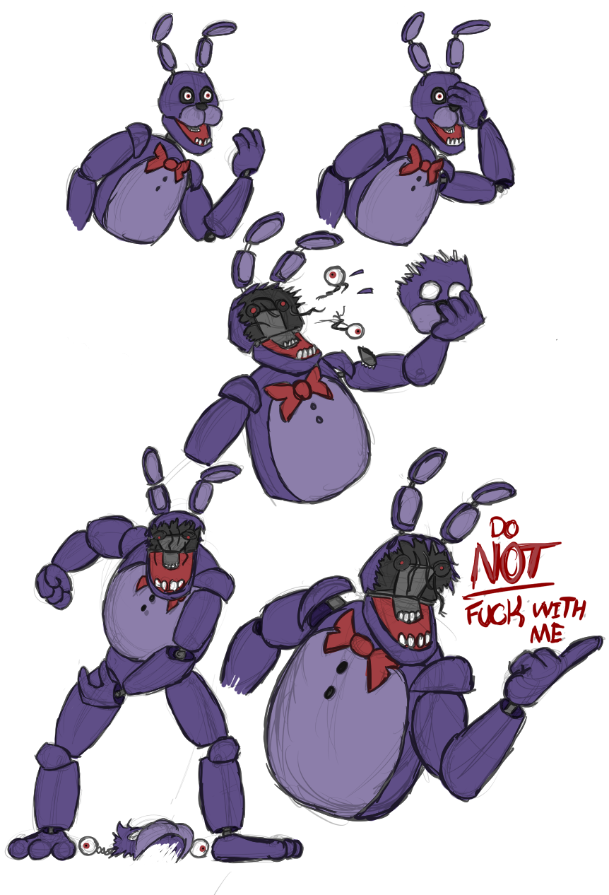 Withered Bonnie Wallpaper