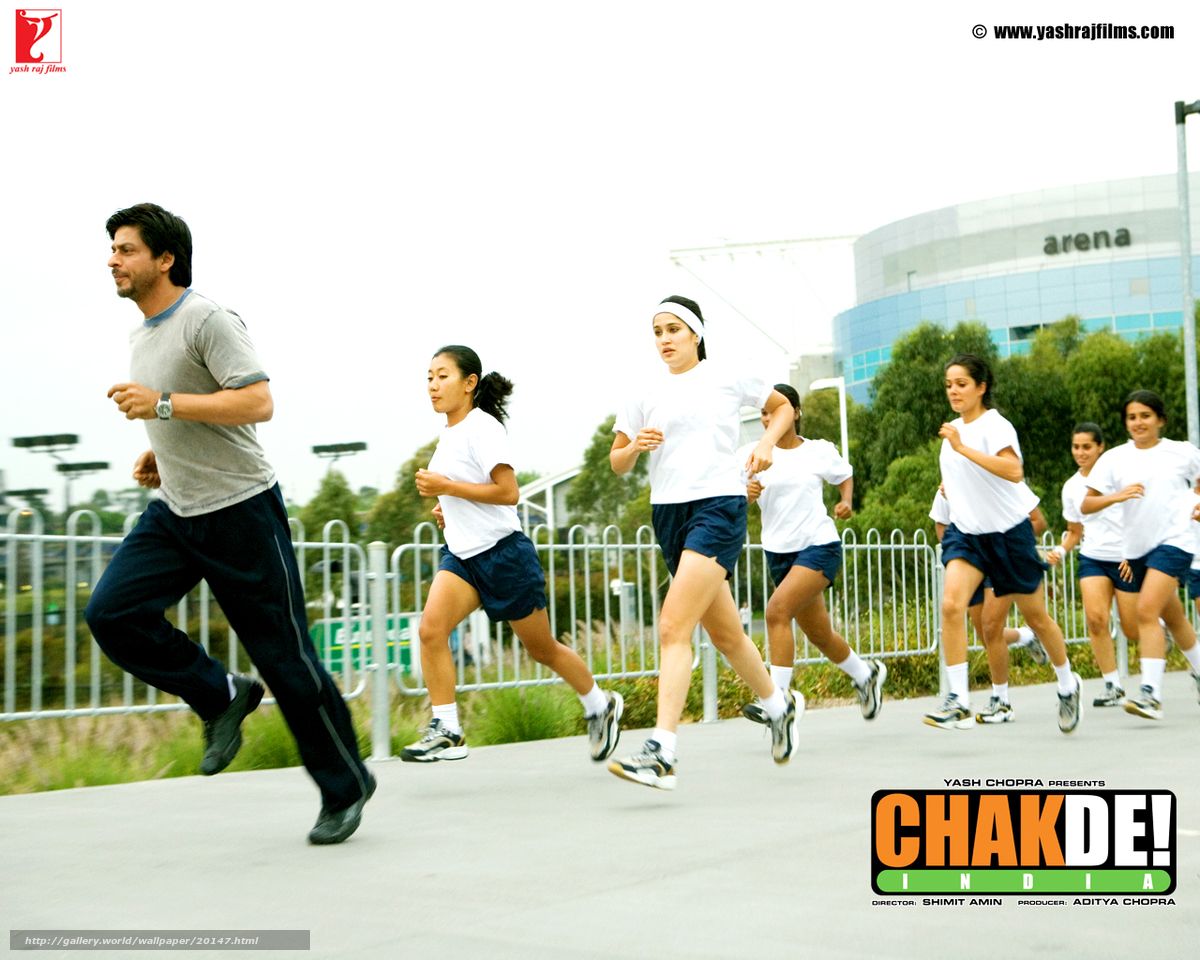Download wallpaper Вперед, Индия!, Chak De India!, film free