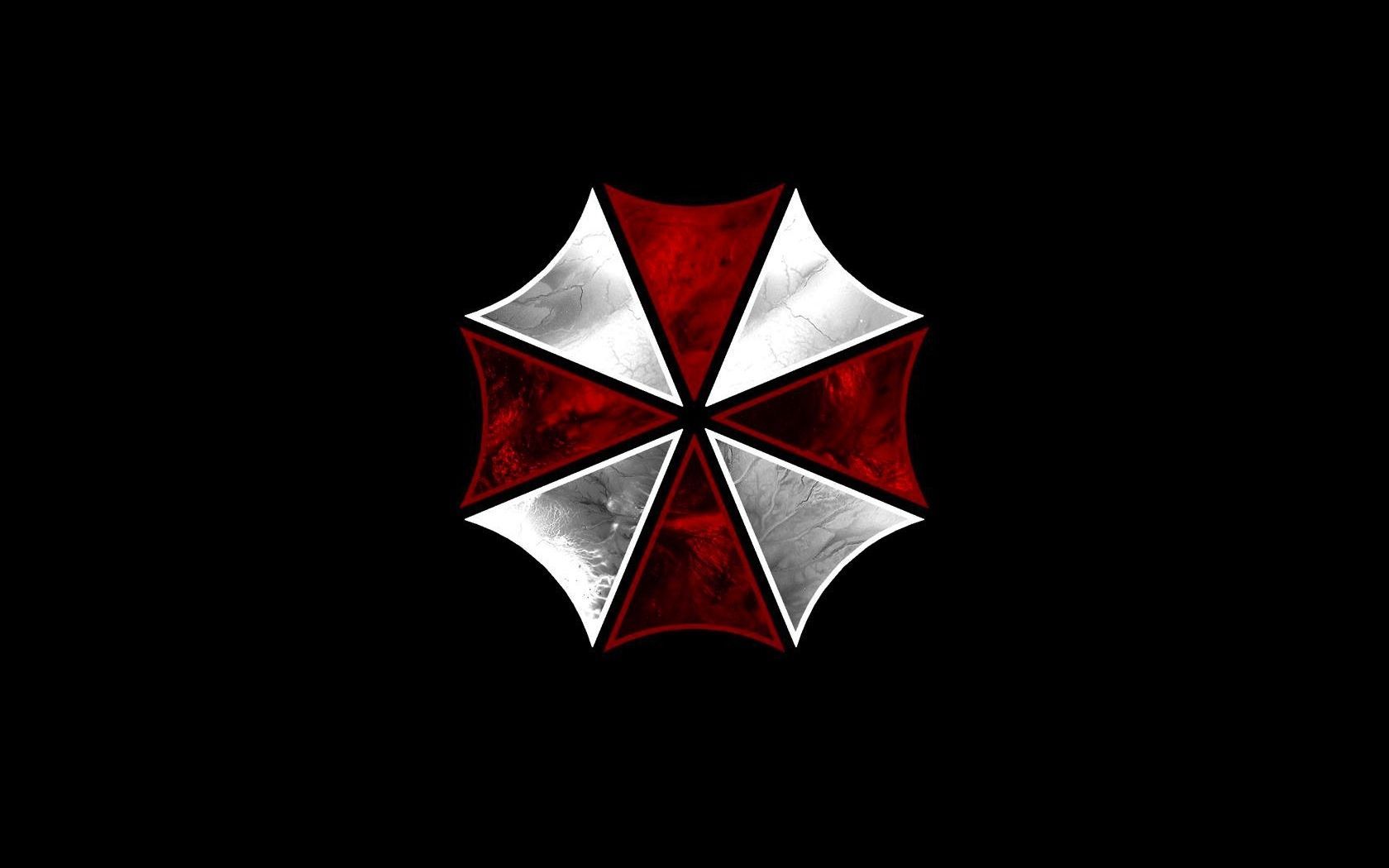 Resident Evil Umbrella Corp. black background / 1680x1050