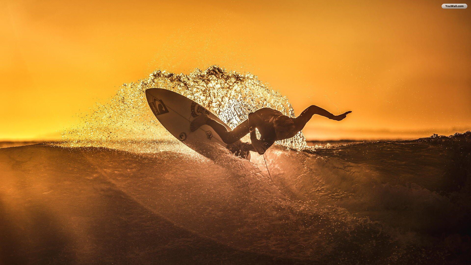 Free download Sunset Surf Wallpaperwallpaperfree