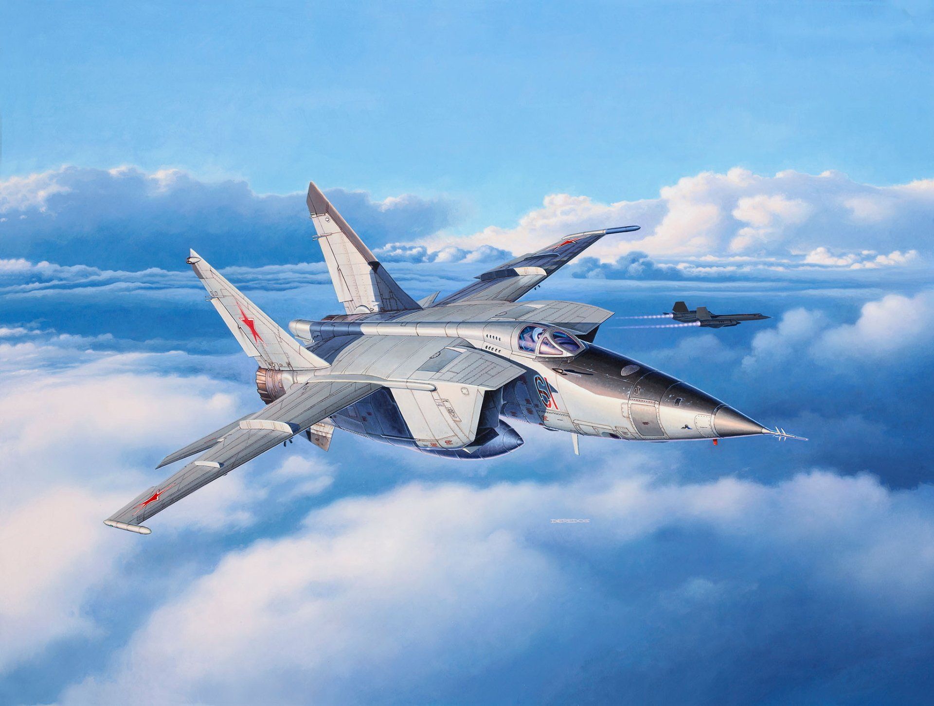 Mikoyan Gurevich MiG 25 HD Wallpaper